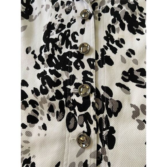 Laura Ashley Animal Print Blazer Classic Minimalist Parisian Academia Artistic - Picture 6 of 13